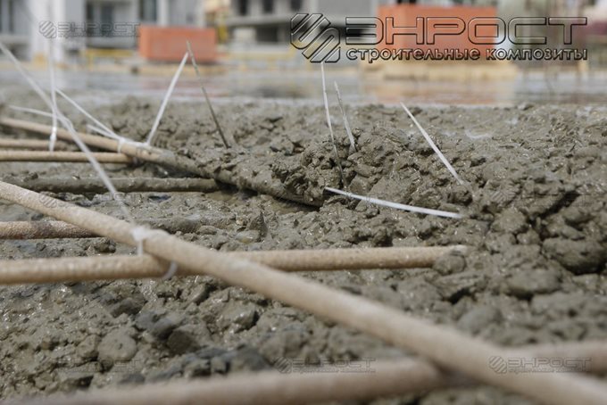 Применение стеклопластиковой арматуры "ROCKBAR" в перекрытии второго этажа, г. Новороссийск.